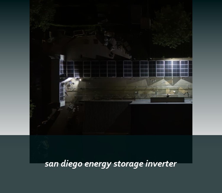 san diego energy storage inverter