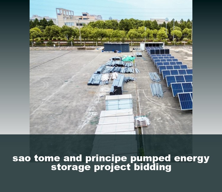 sao tome and principe pumped energy storage project bidding