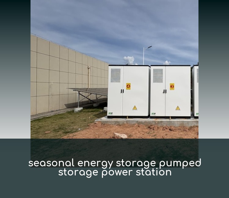 seasonal energy storage pumped storage power station