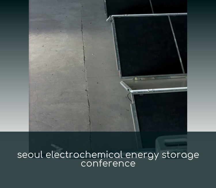 seoul electrochemical energy storage conference