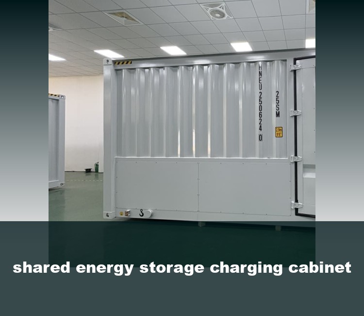 shared energy storage charging cabinet