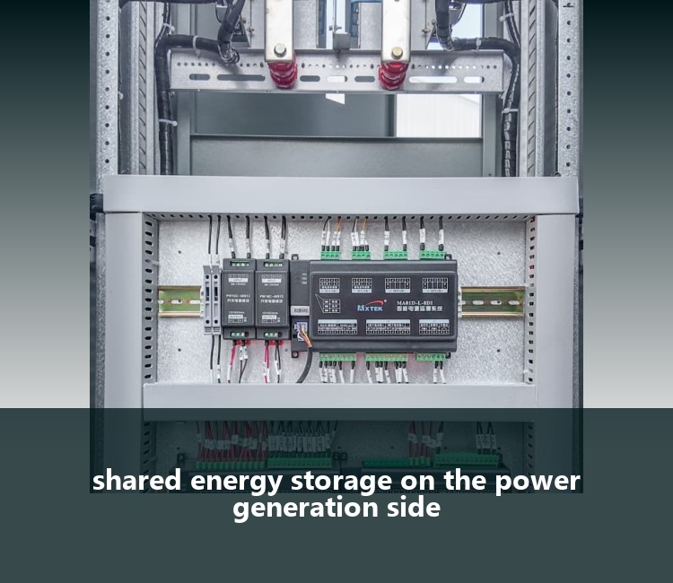 shared energy storage on the power generation side