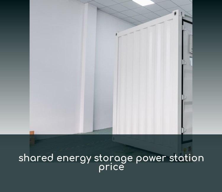 shared energy storage power station price