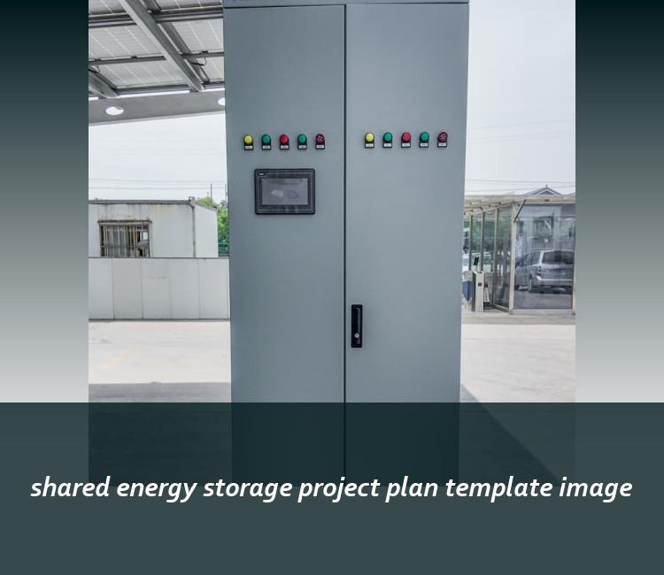 shared energy storage project plan template image