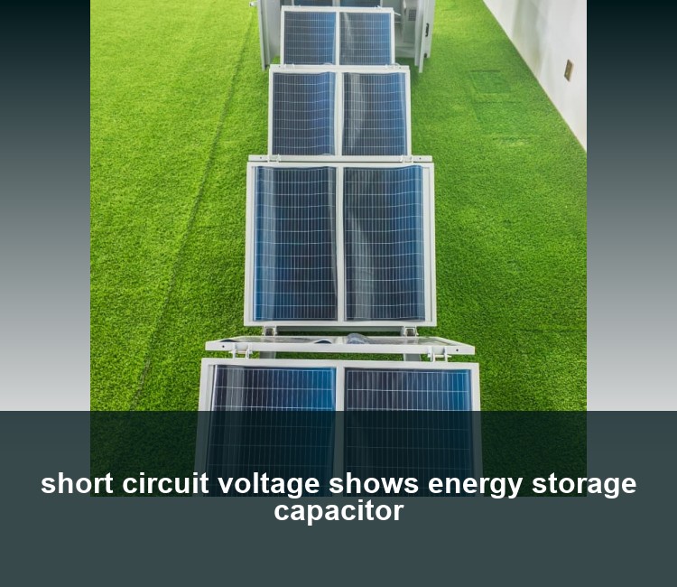 short circuit voltage shows energy storage capacitor
