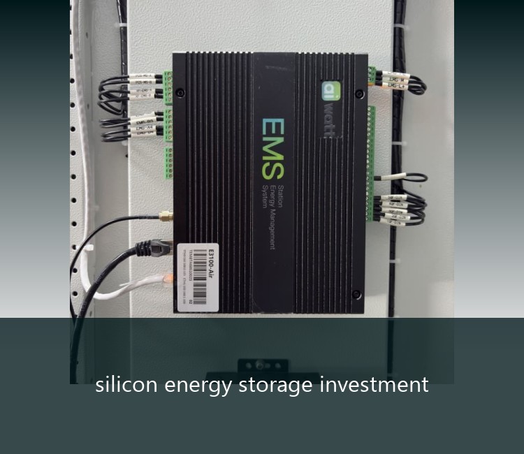 silicon energy storage investment