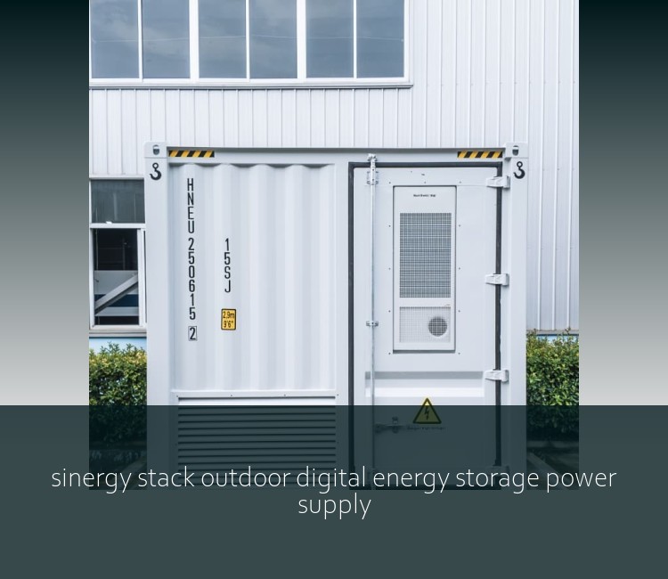 sinergy stack outdoor digital energy storage power supply