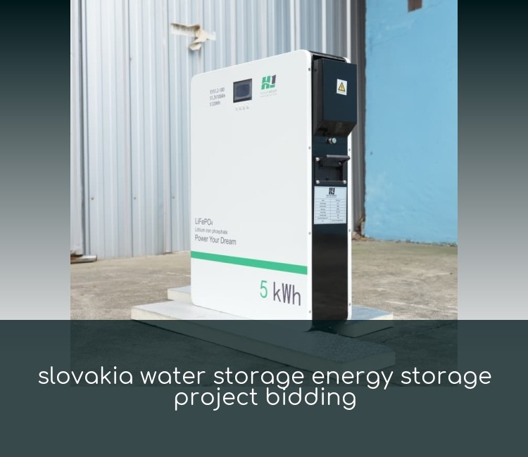 slovakia water storage energy storage project bidding
