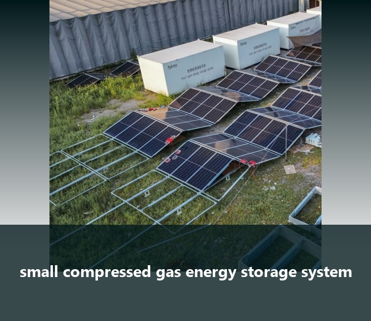 small compressed gas energy storage system
