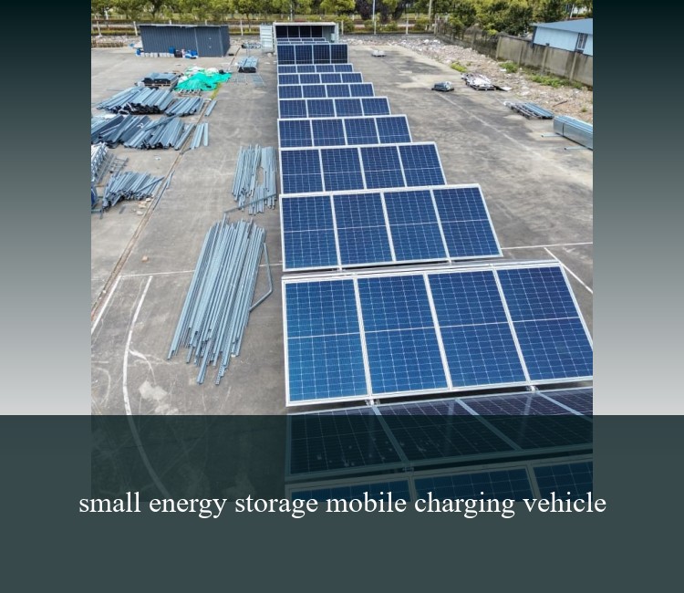 small energy storage mobile charging vehicle