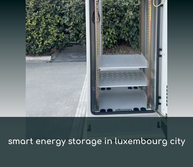smart energy storage in luxembourg city