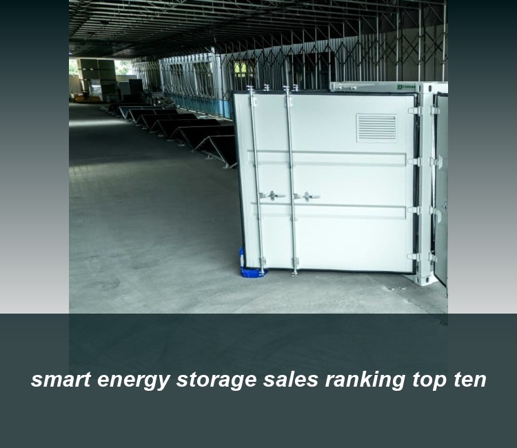 smart energy storage sales ranking top ten