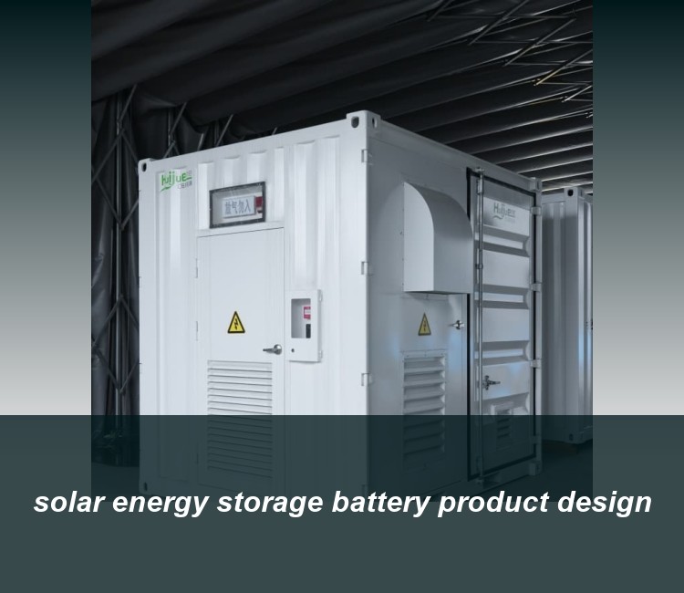 solar energy storage battery product design