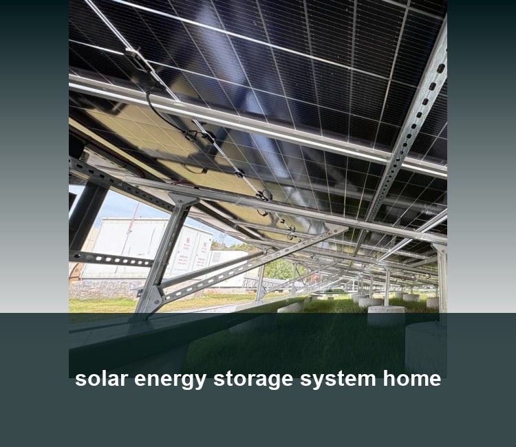 solar energy storage system home