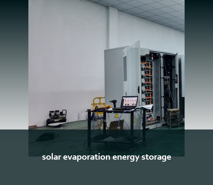 solar evaporation energy storage