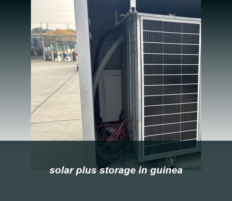 solar plus storage in guinea