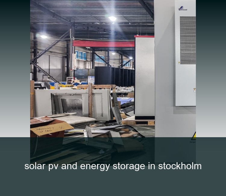 solar pv and energy storage in stockholm
