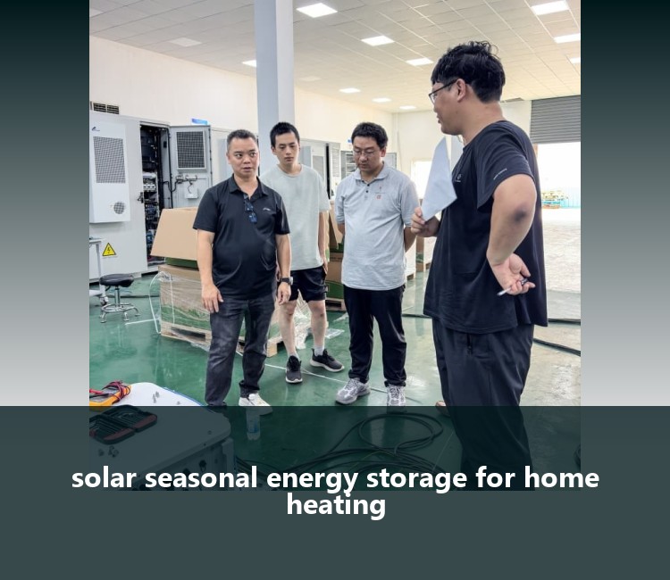 solar seasonal energy storage for home heating