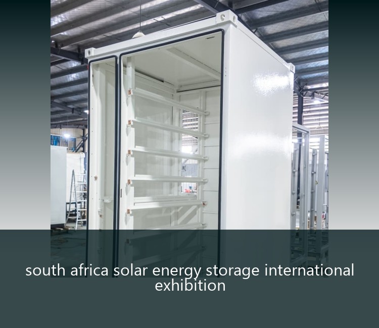 south africa solar energy storage international exhibition