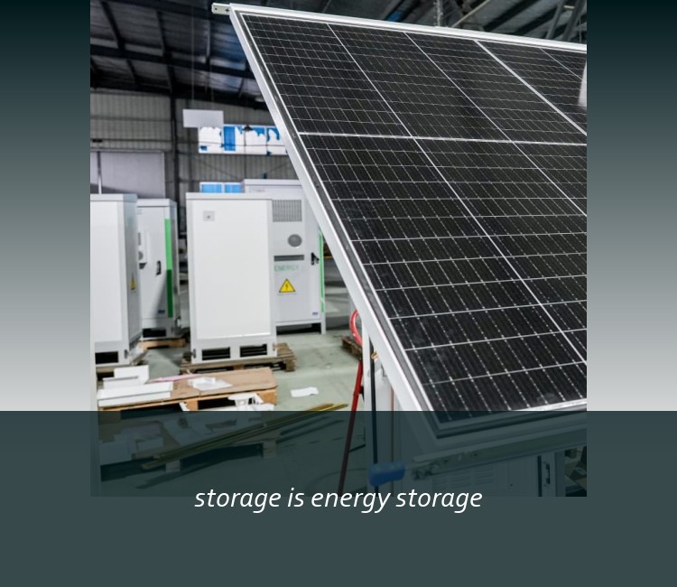 storage is energy storage