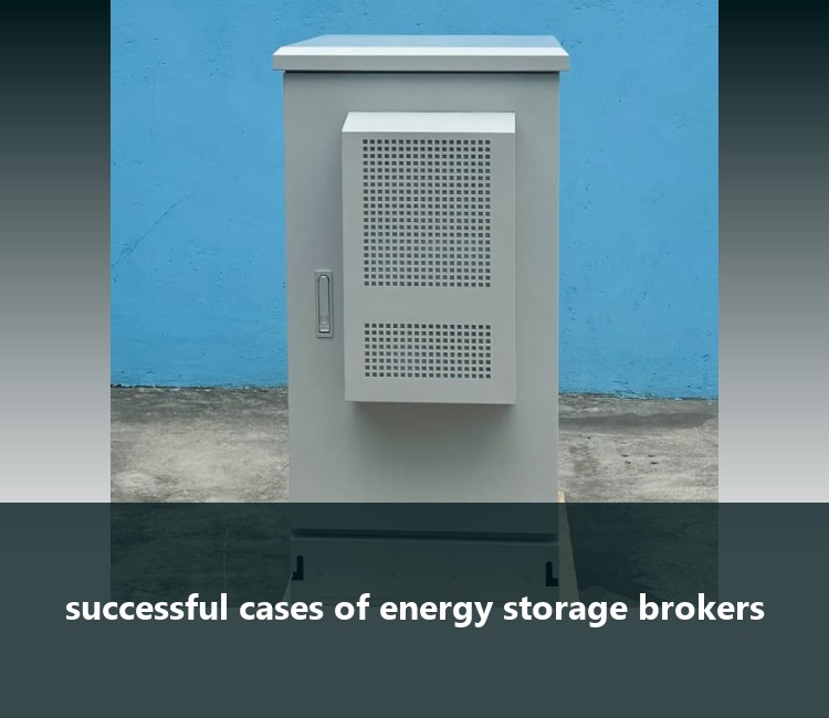 successful cases of energy storage brokers