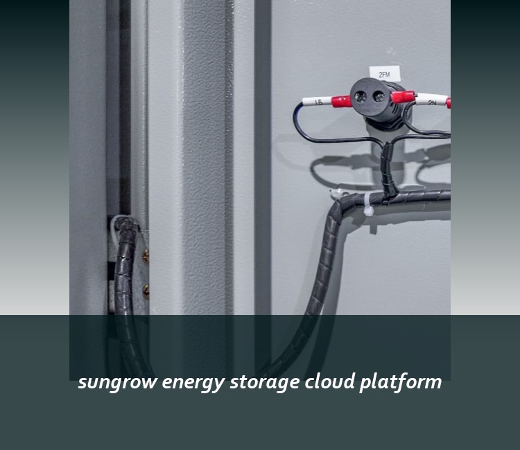 sungrow energy storage cloud platform