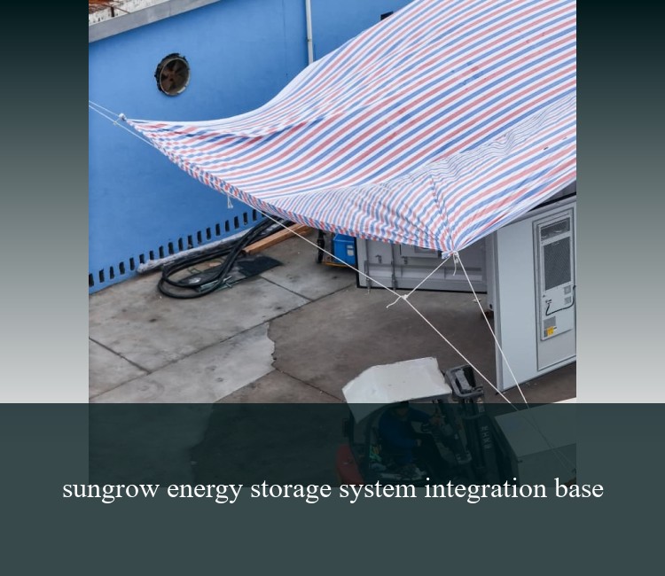 sungrow energy storage system integration base