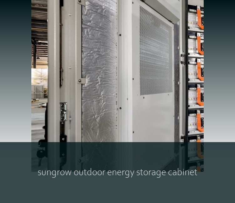 sungrow outdoor energy storage cabinet