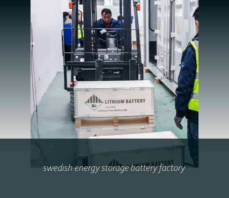 swedish energy storage battery factory