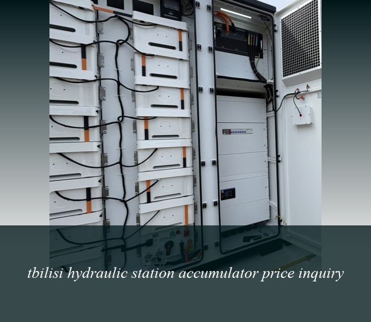 tbilisi hydraulic station accumulator price inquiry