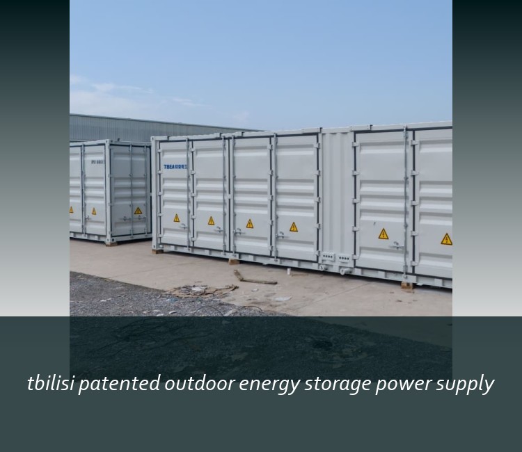 tbilisi patented outdoor energy storage power supply