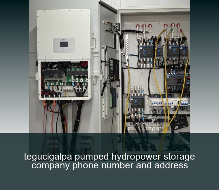 tegucigalpa pumped hydropower storage company phone number and address