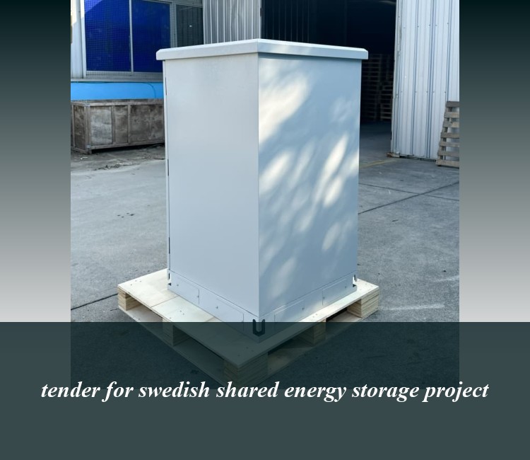 tender for swedish shared energy storage project
