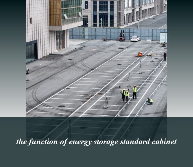 the function of energy storage standard cabinet