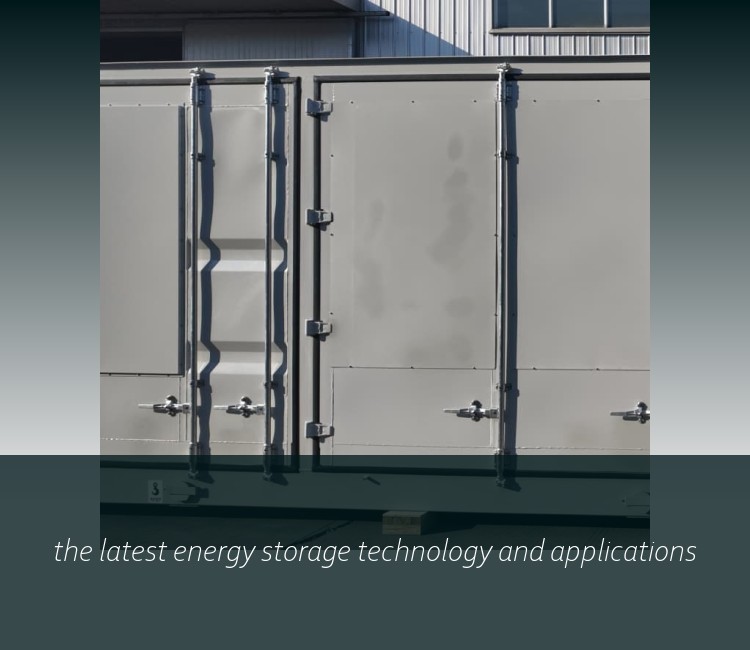 the latest energy storage technology and applications