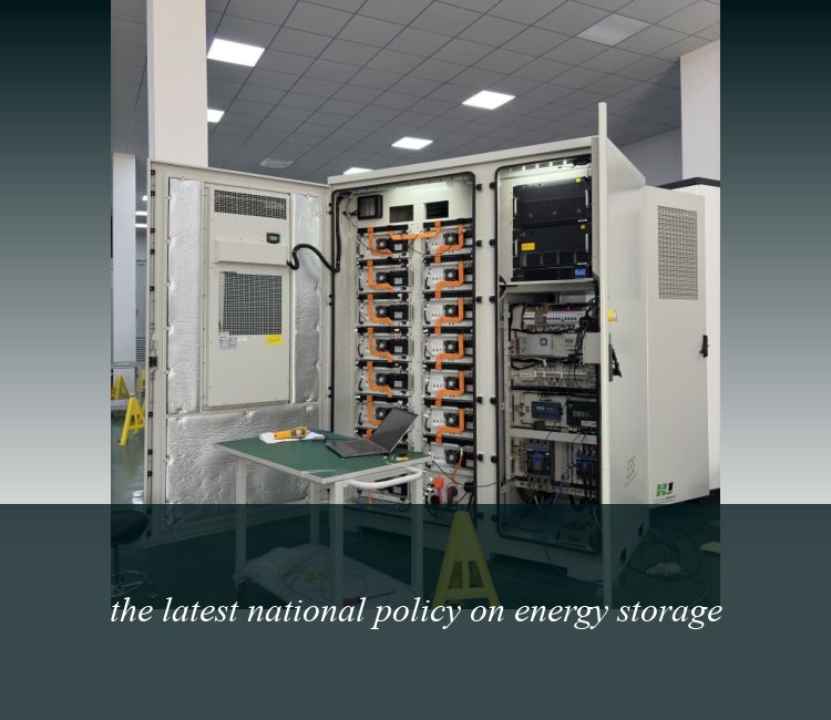 the latest national policy on energy storage