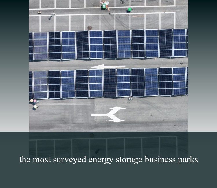 the most surveyed energy storage business parks