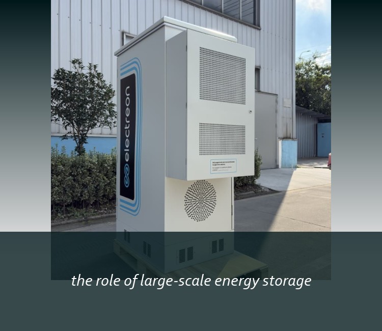 the role of large-scale energy storage