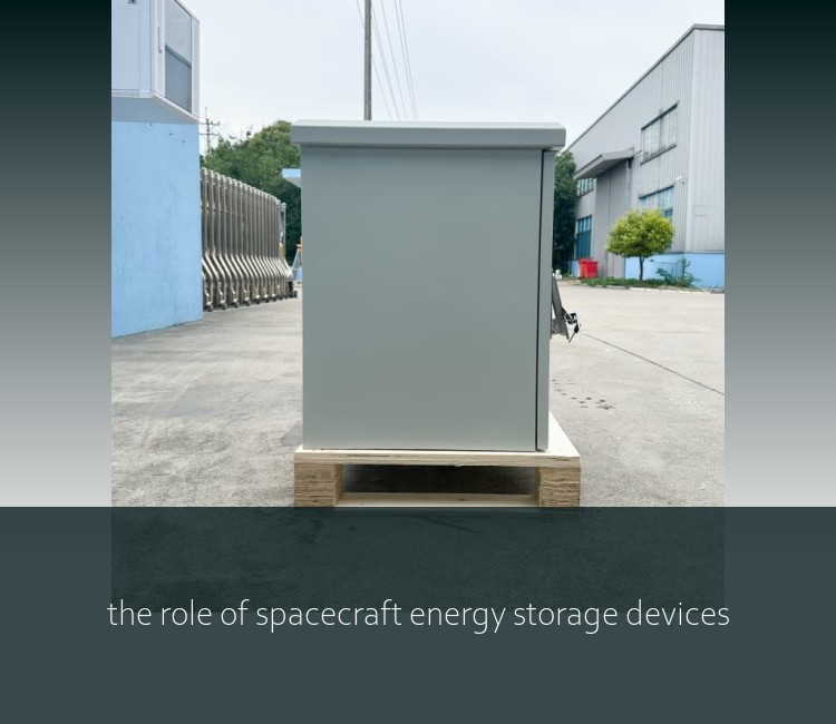 the role of spacecraft energy storage devices