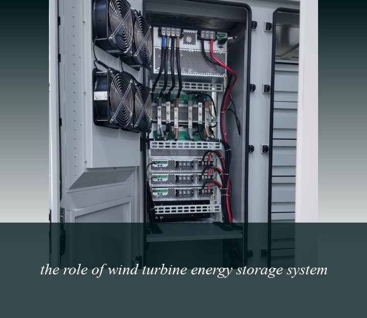 the role of wind turbine energy storage system