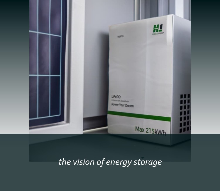 the vision of energy storage