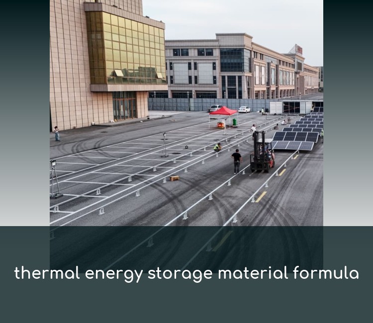 thermal energy storage material formula