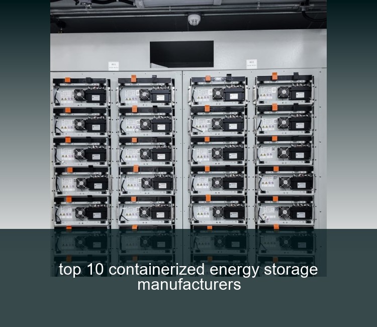 top 10 containerized energy storage manufacturers