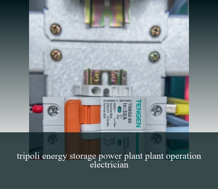 tripoli energy storage power plant plant operation electrician