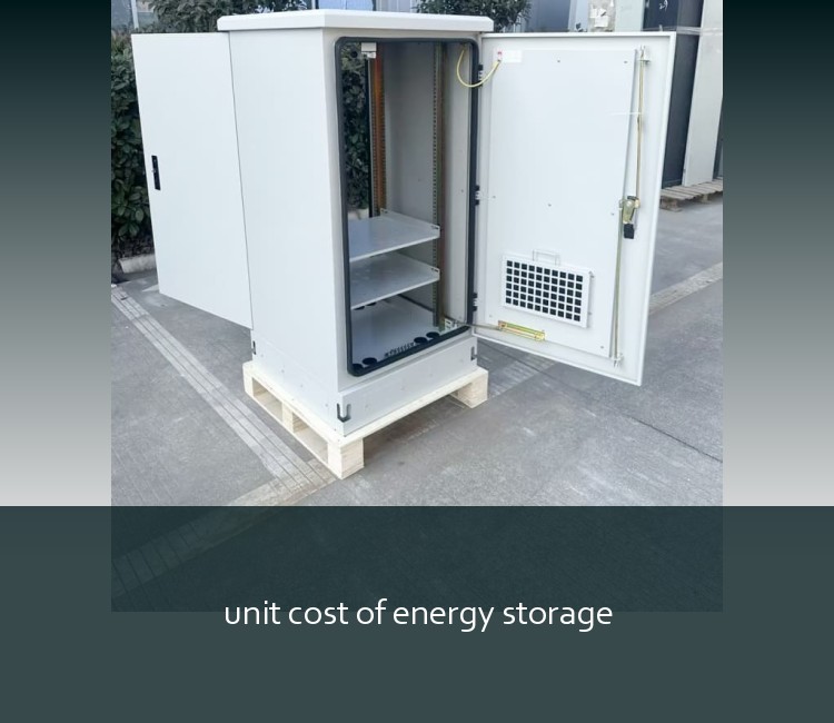 unit cost of energy storage