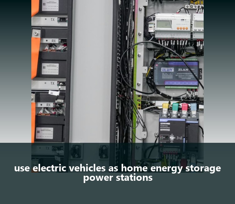use electric vehicles as home energy storage power stations