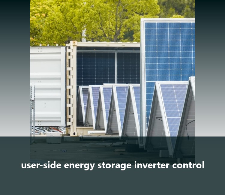 user-side energy storage inverter control