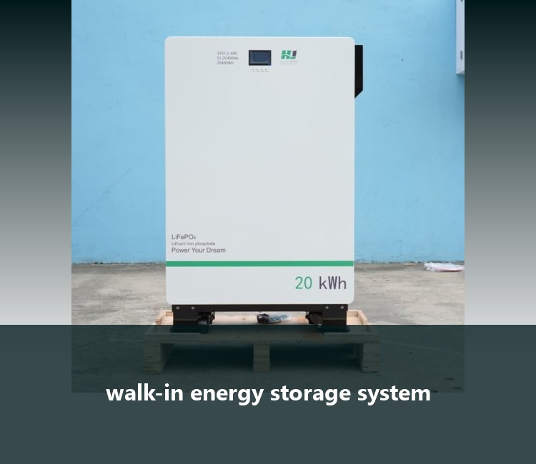 walk-in energy storage system