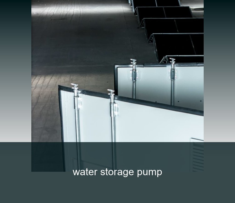 water storage pump
