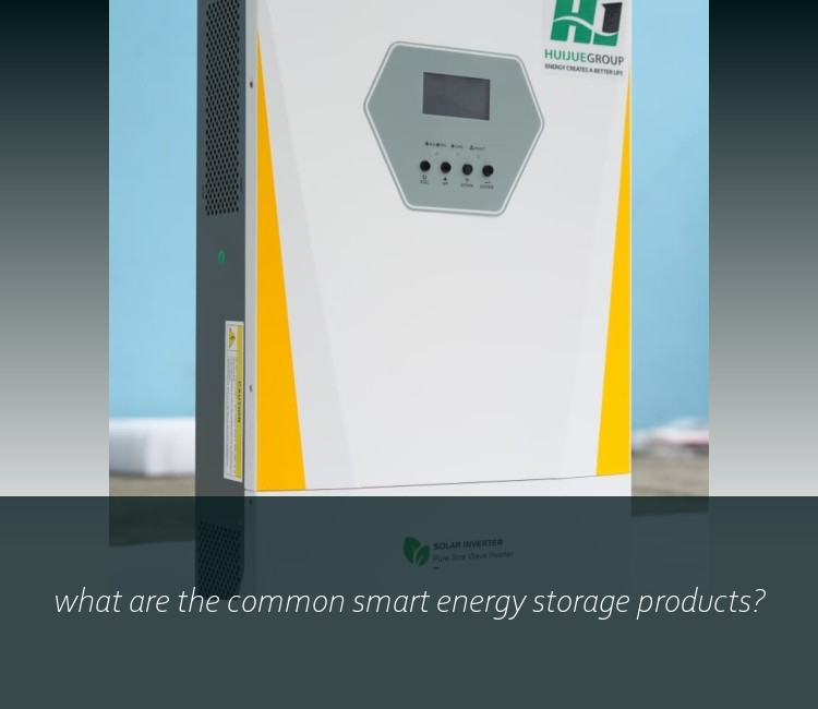 what are the common smart energy storage products?